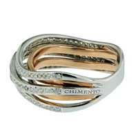 Azzate - Via Piave, 58 - Anello Chimento Donna Anima in Oro Diamante 0.55 Ct 1A08722BB7150-14 - 1A08722BB7150-14